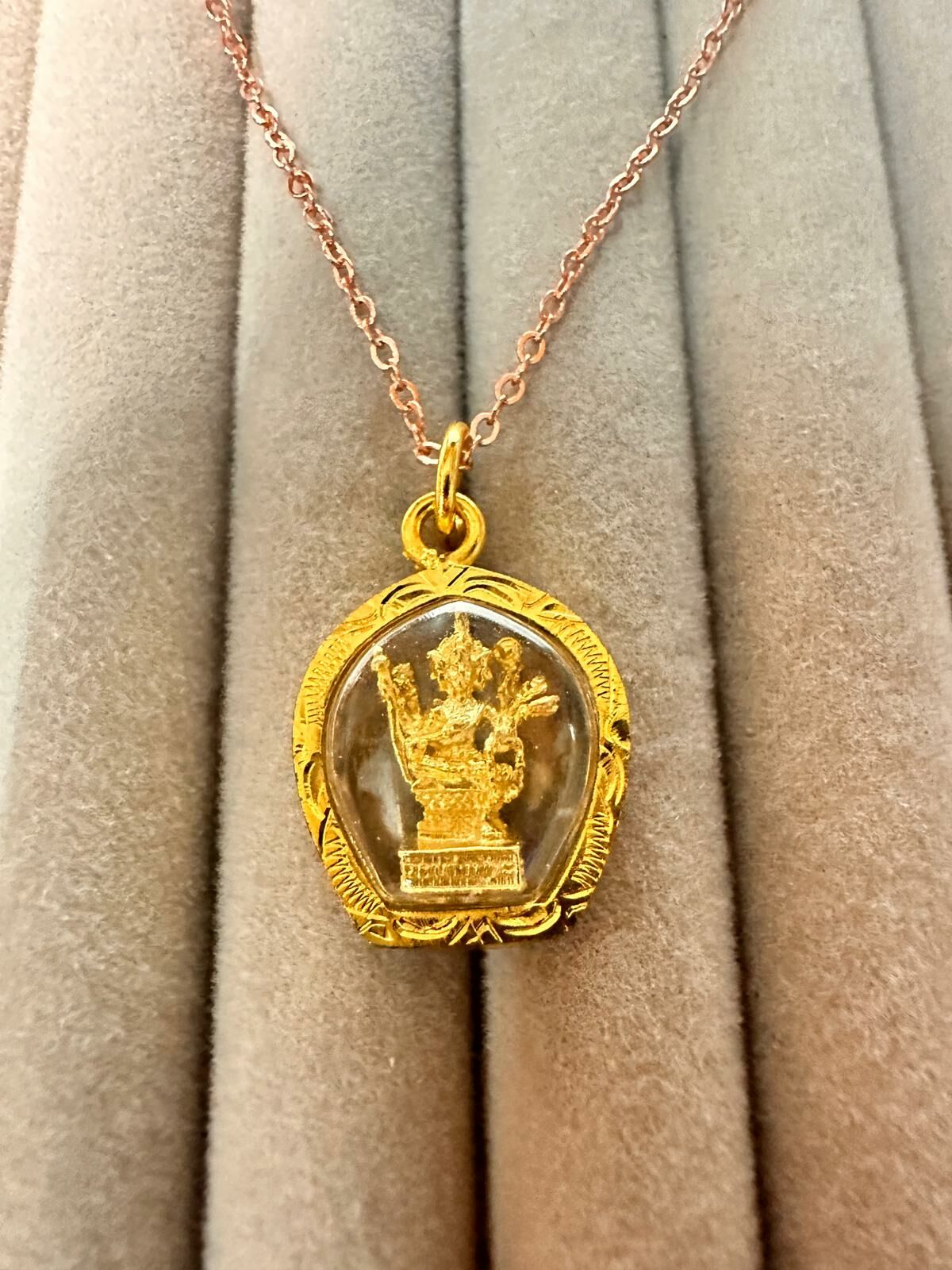 龍婆本廟供請 有求必應 四面佛 四面神佛牌 迷你版