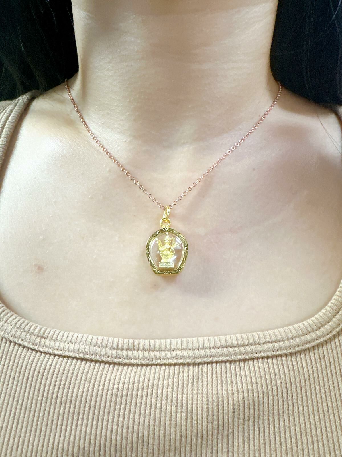 龍婆本廟供請 有求必應 四面佛 四面神佛牌 迷你版