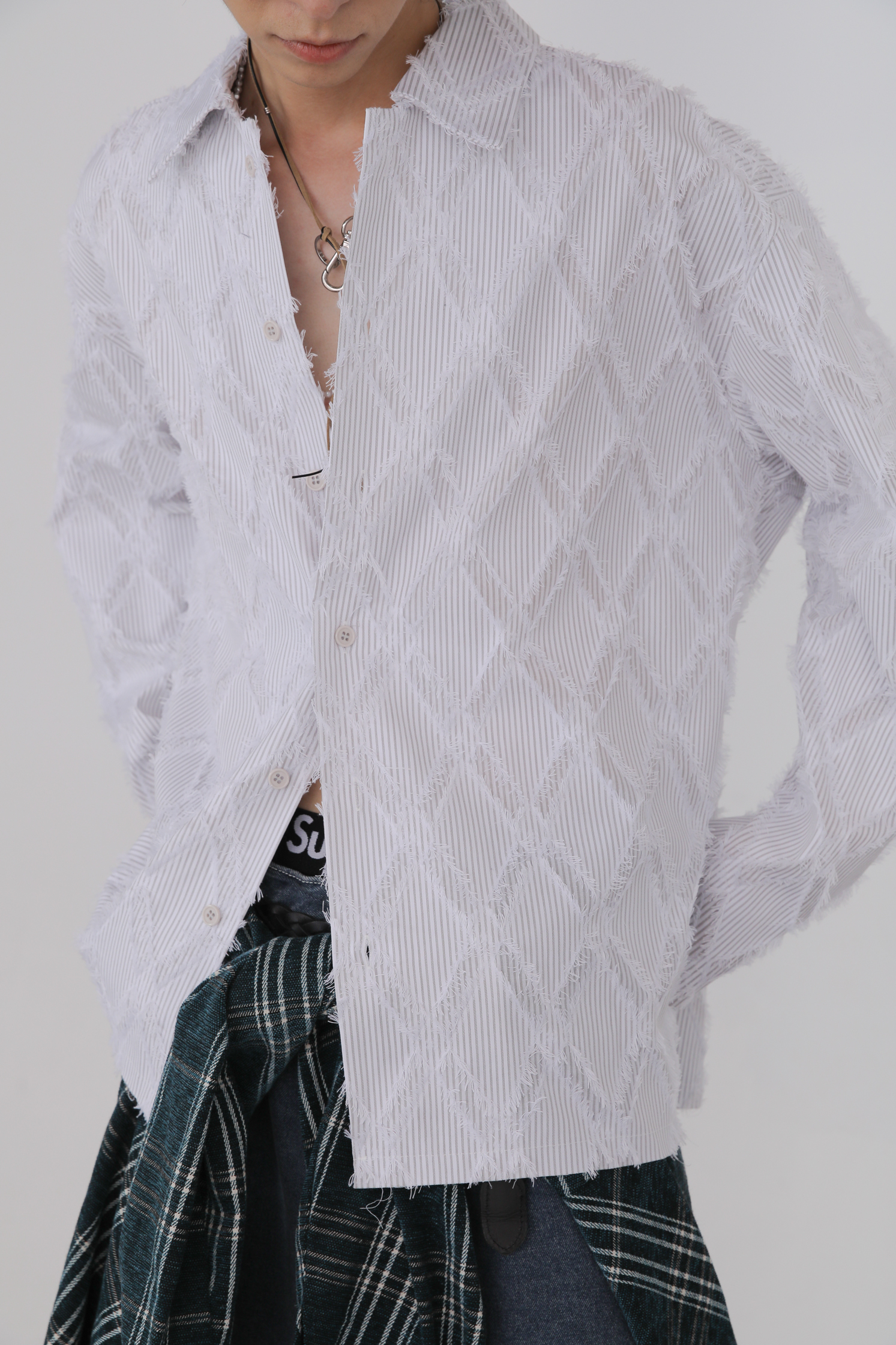 Diamond Fringe Shirt #襯衫
