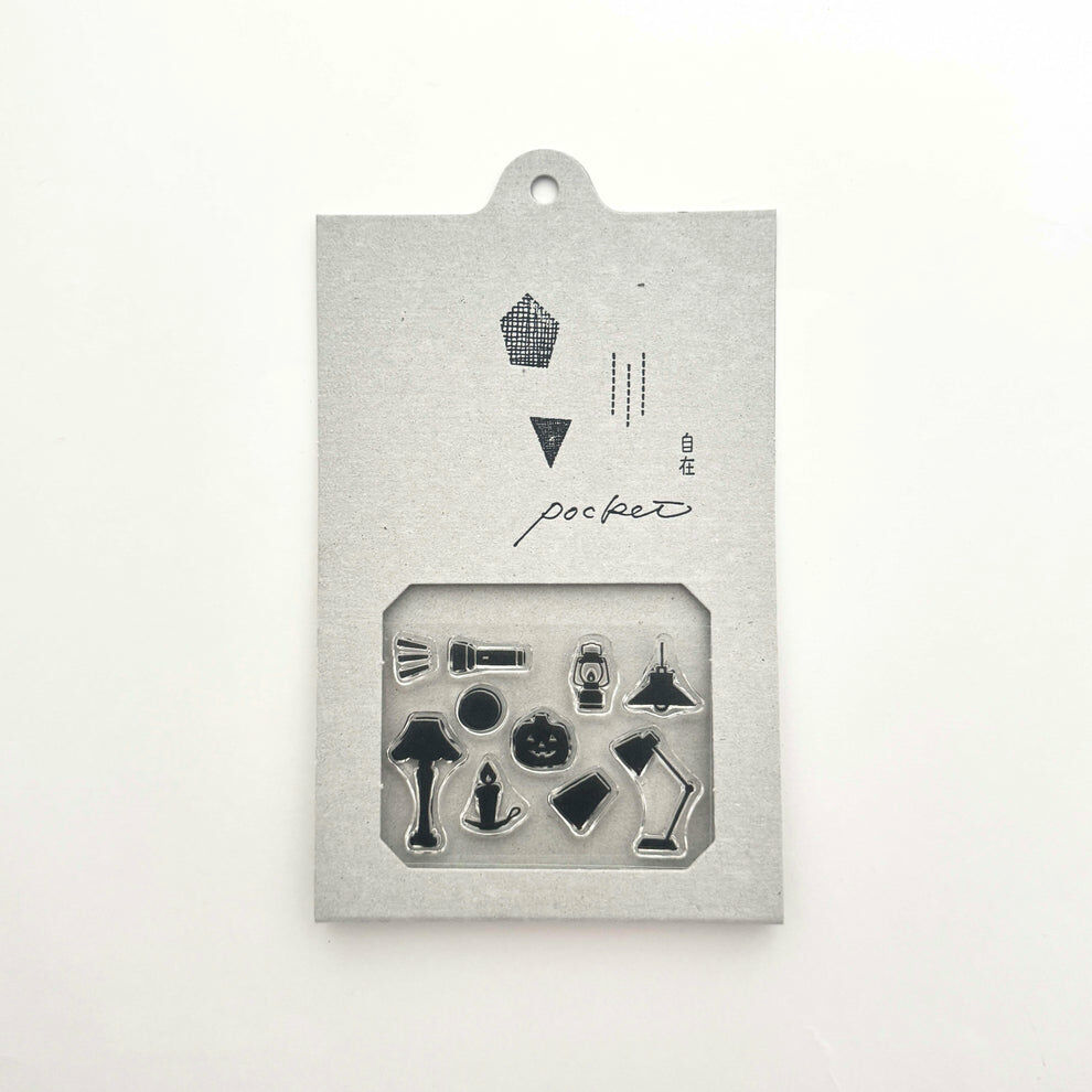 水縞 自在水晶印章 Pocket｜燈｜水縞 JAPAN