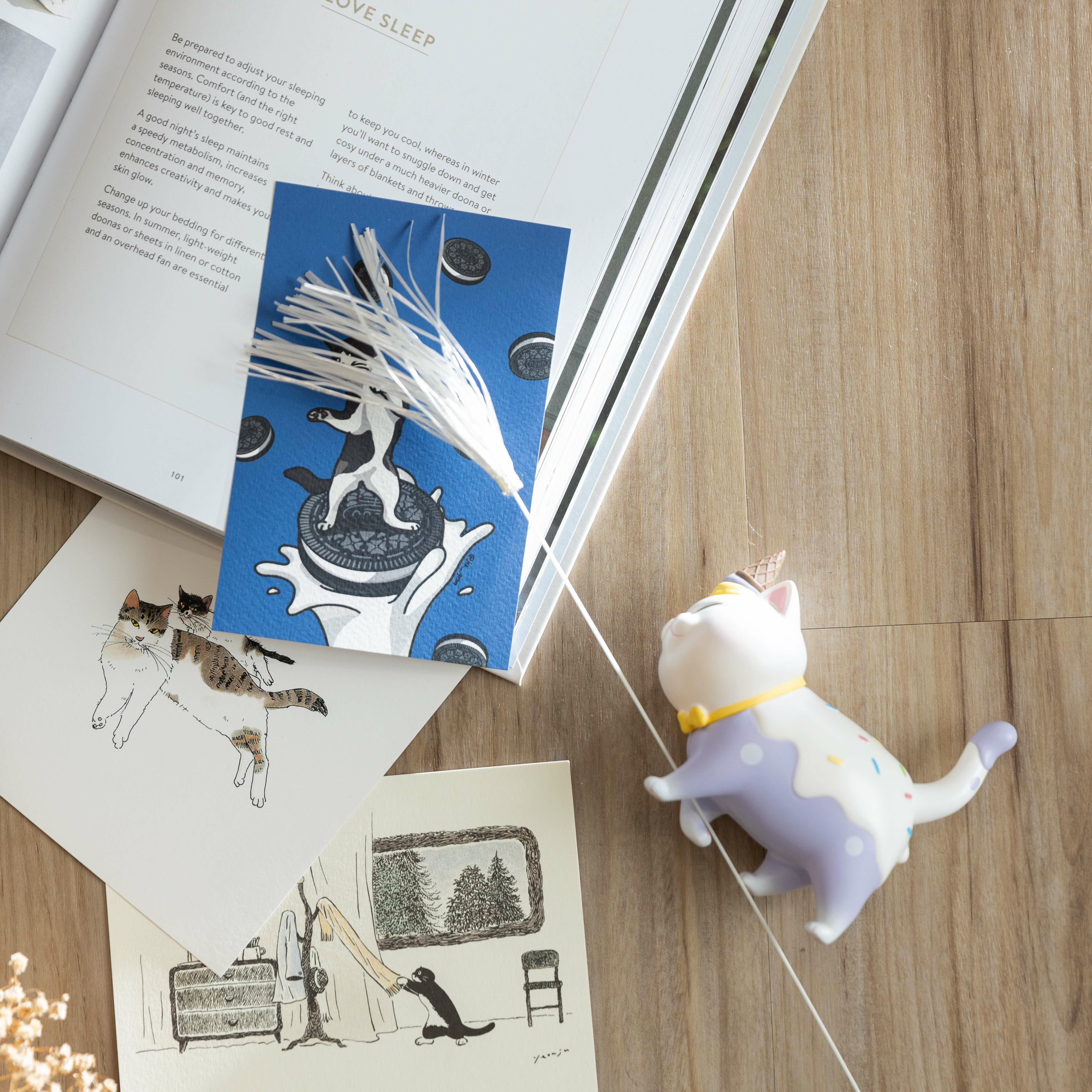 喵仙掃把棒．細摺版