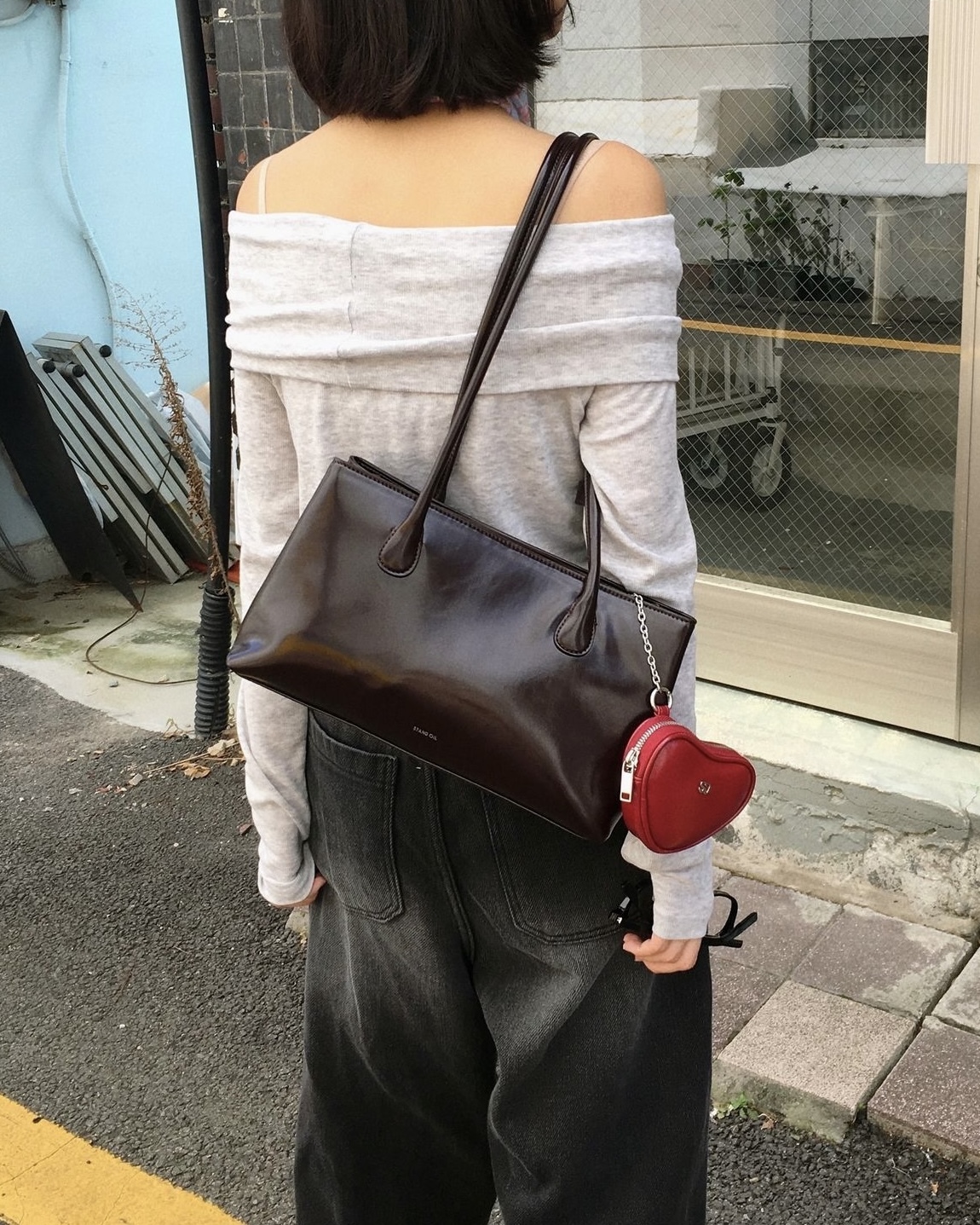 STAND OIL) Square Low Bag | 3color STAND OIL) Square Low Bag | 3color