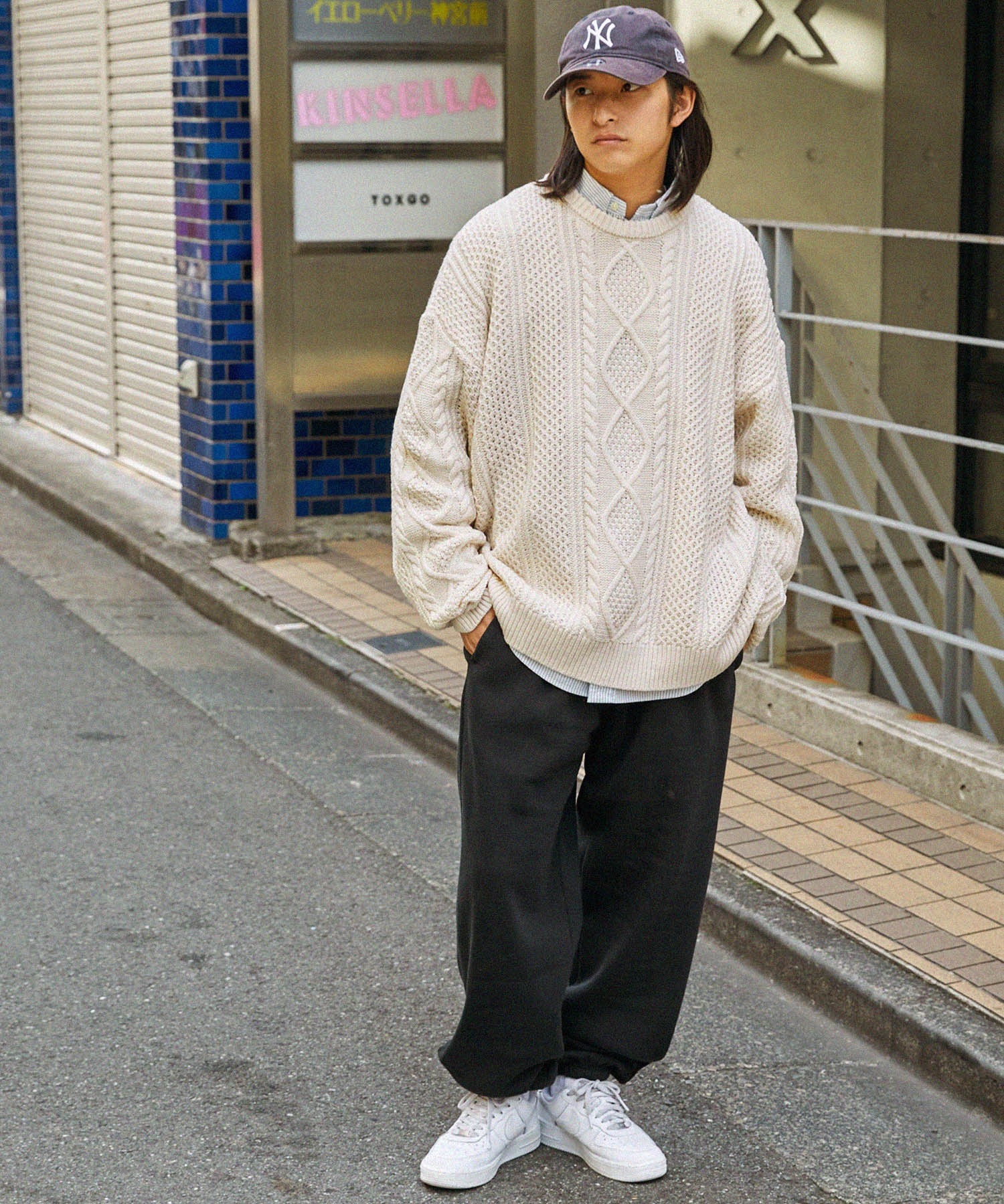 日牌 mono-mart Loose Fit Sweatpants [pt803]