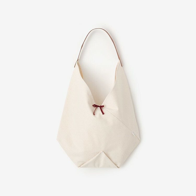 SOU・SOU 一切袋 穩 單肩包 /白色