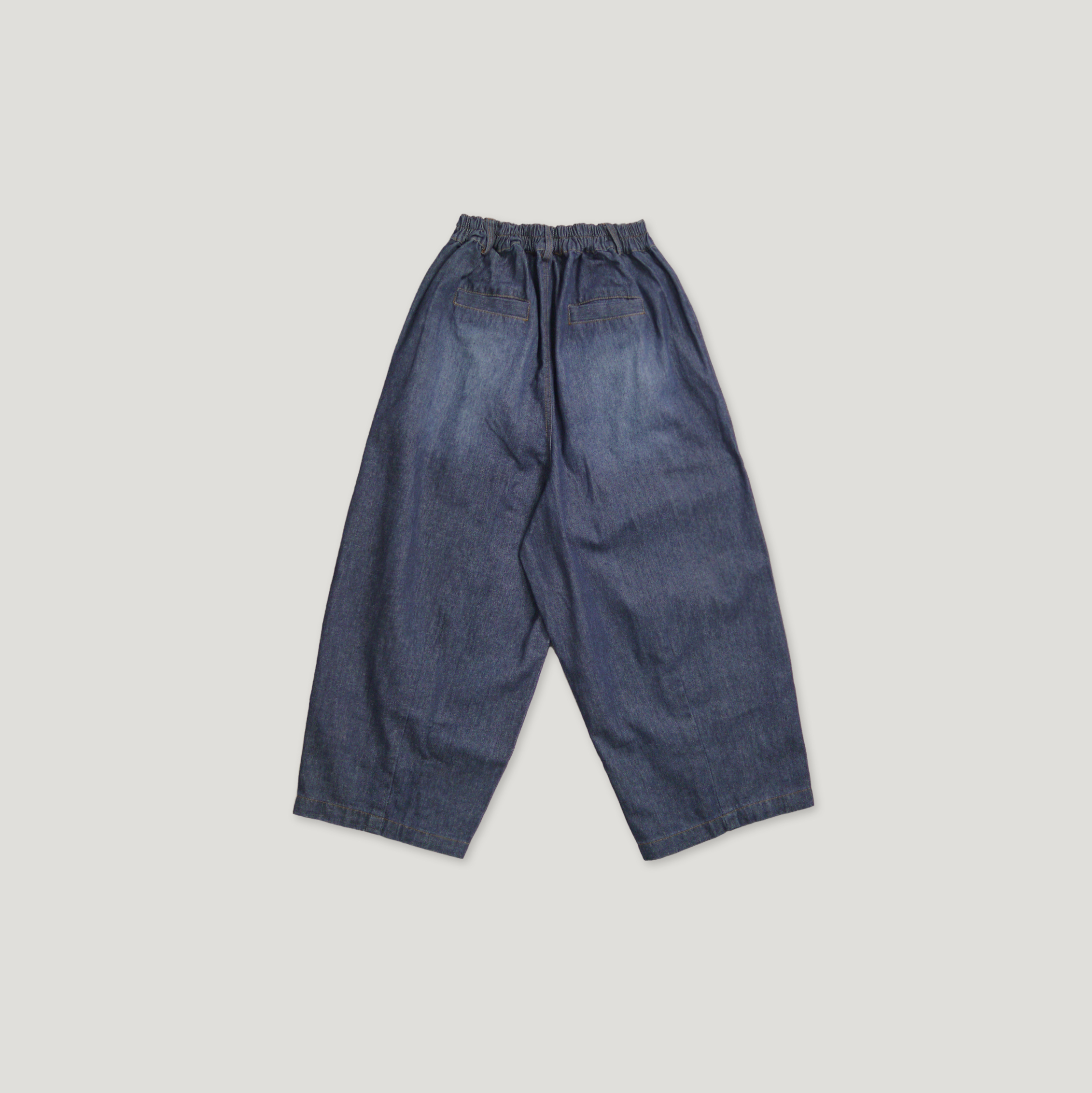 J.P.L. 高腰刷色丹寧廓形寬褲 ╭ 2色 ╮