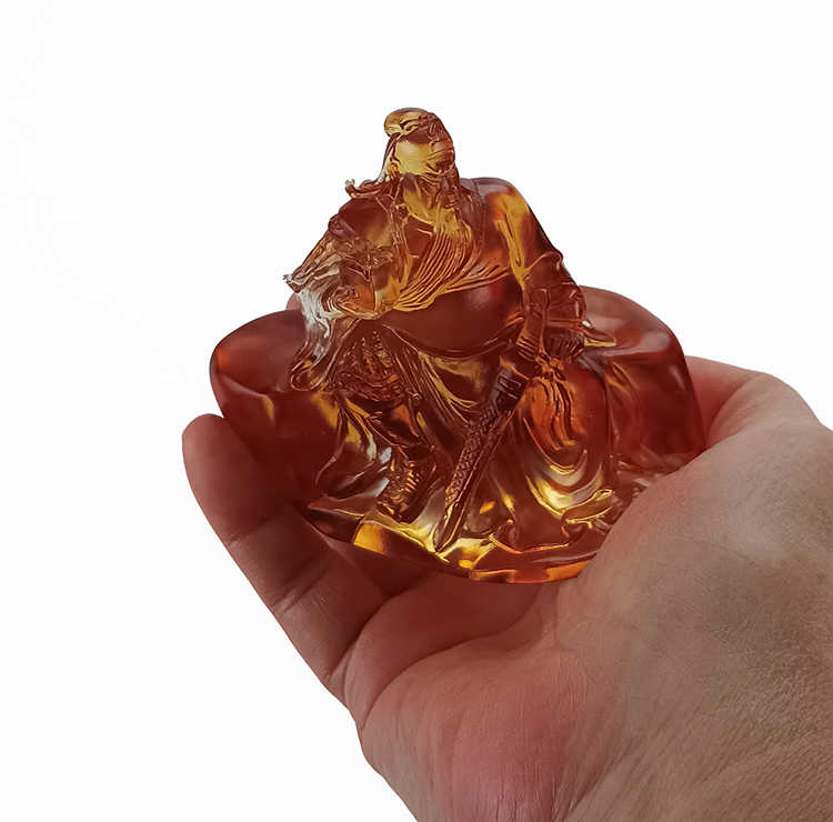 鹿港窯禮品館│琉璃藝術:擺飾武聖關公