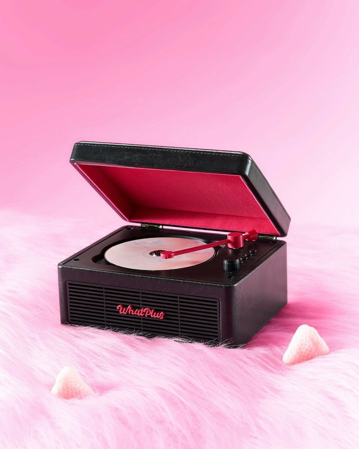 K-POP・アジア whatplus c300 WhatPlus C300 Retro CD Player with High Resolution Sound