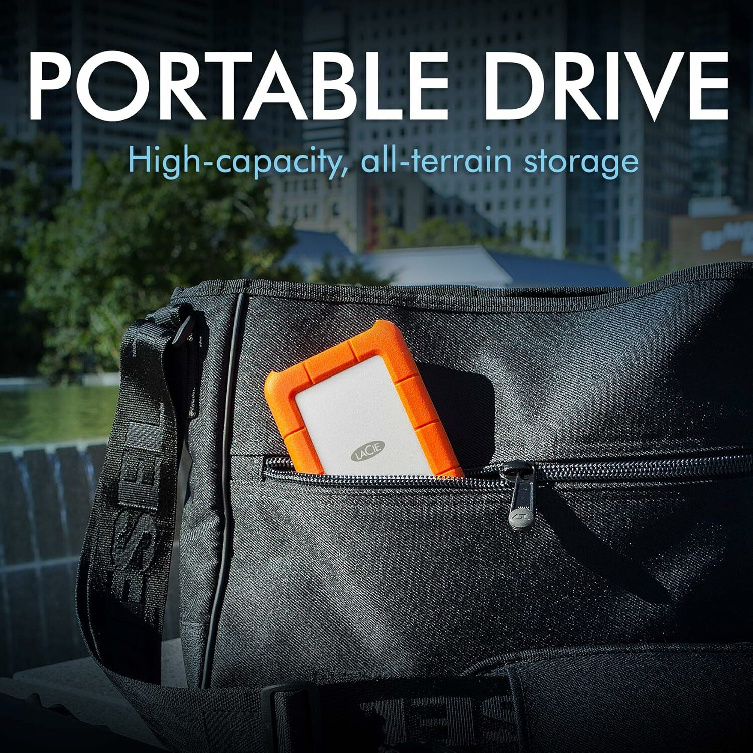 LaCie Rugged USB-C External Portable Hard Drive 便攜硬碟