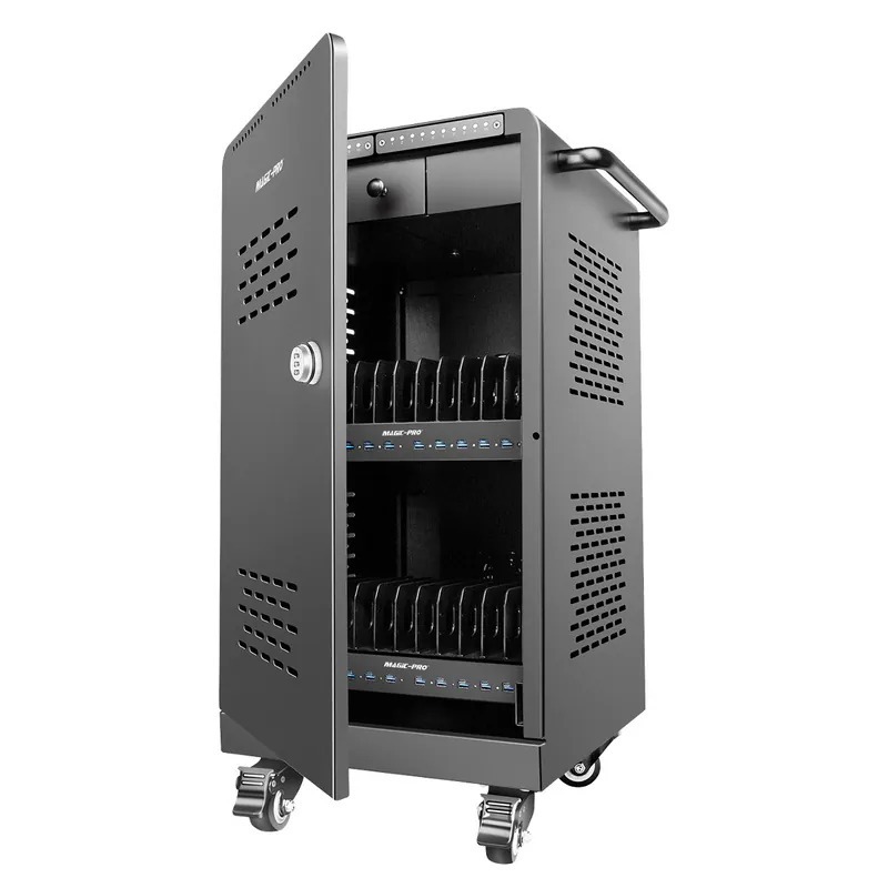 Magic-Pro ProMini CT20T 20-port 2000W (USB-C or USB-A) Charging Trolley