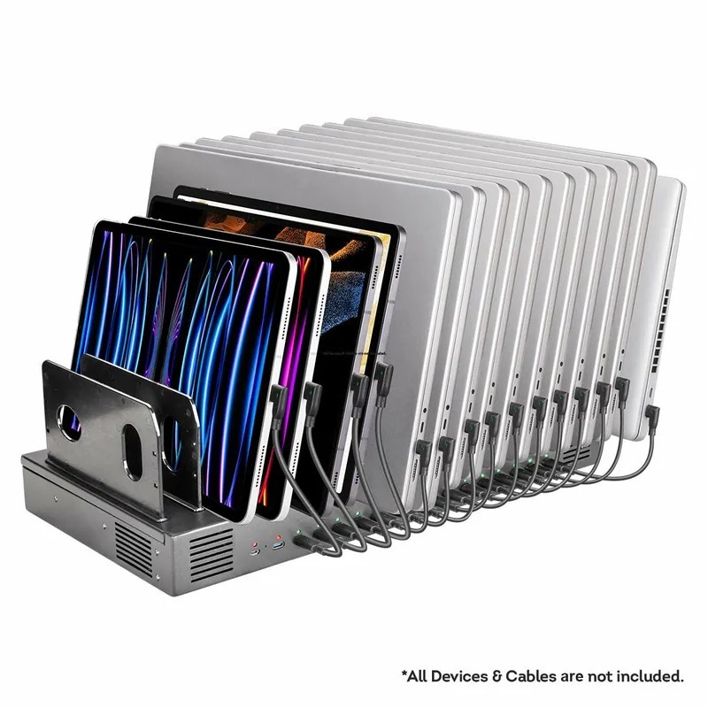 Magic-Pro ProMini CS16T 16-port 1000W USB-C Charging Station App控制充電站