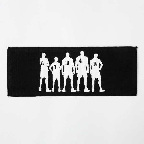 現貨《THE FIRST SLAMDUNK 》灌籃高手 橫式擦手巾（剪影） 日本製造