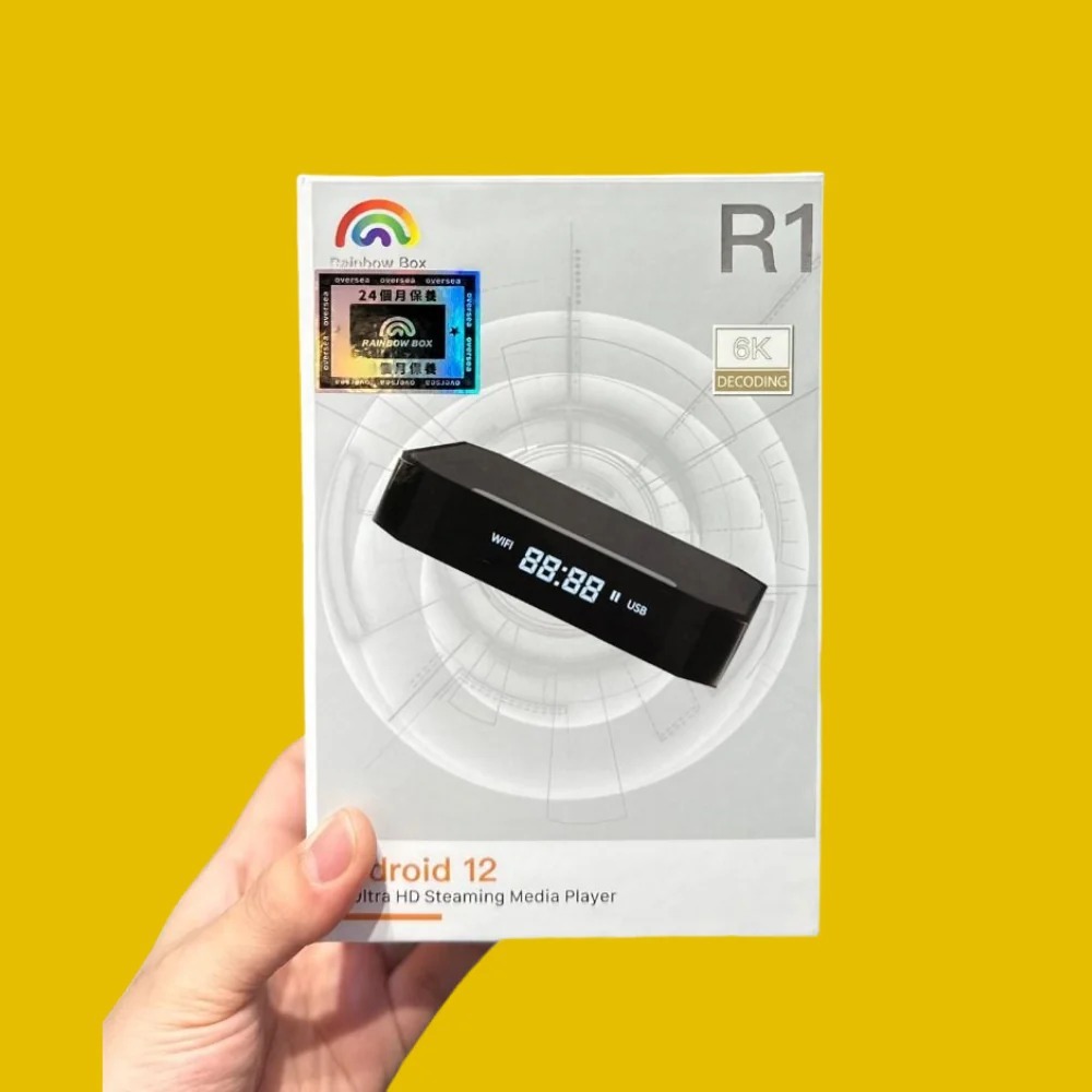 Rainbow Box R1 6K Android Box (4+64GB)