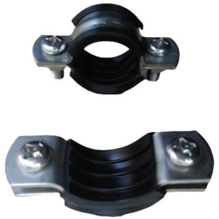 Z004 A  不銹鋼奧米加(全碼)包膠