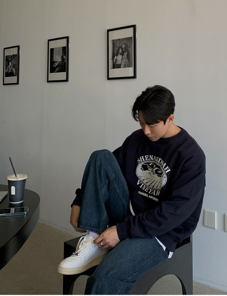 SHENANDOAH印花寬鬆運動衫大學T