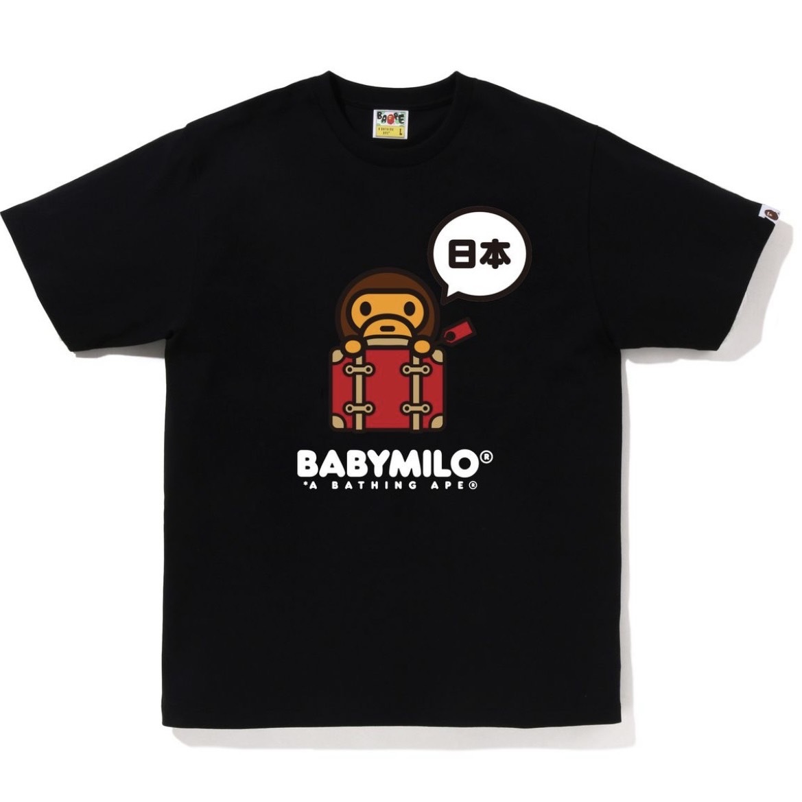 BAPE JAPAN BABY MILO® TEE #3 日本限定 猴子 短袖 新款 2K72-110-003