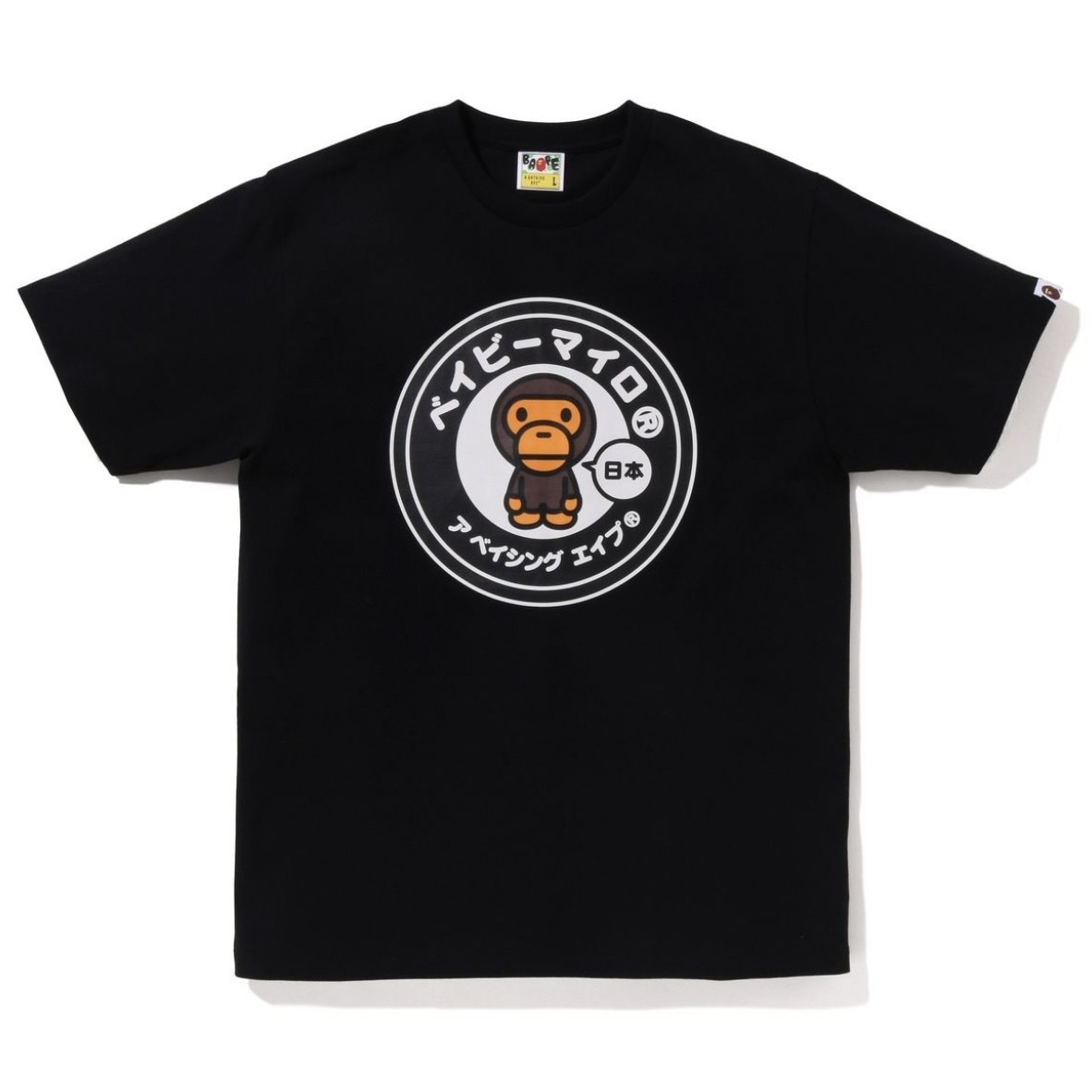 BAPE JAPAN BABY MILO® TEE #1 日本限定 猴子 短袖 新款 2K72-110-001