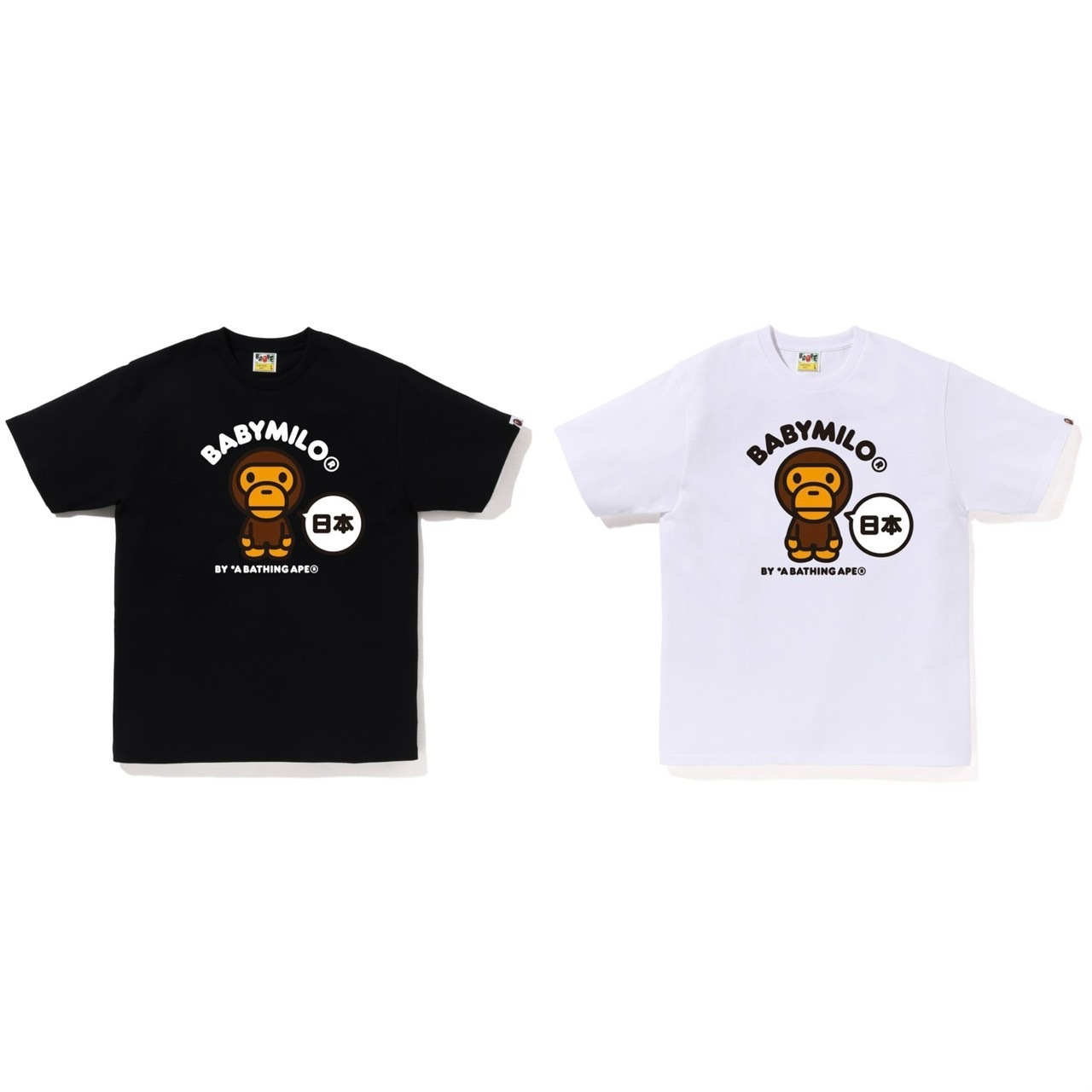 BAPE JAPAN BABY MILO® TEE #2 日本限定 猴子 短袖 新款 2K72-110-002