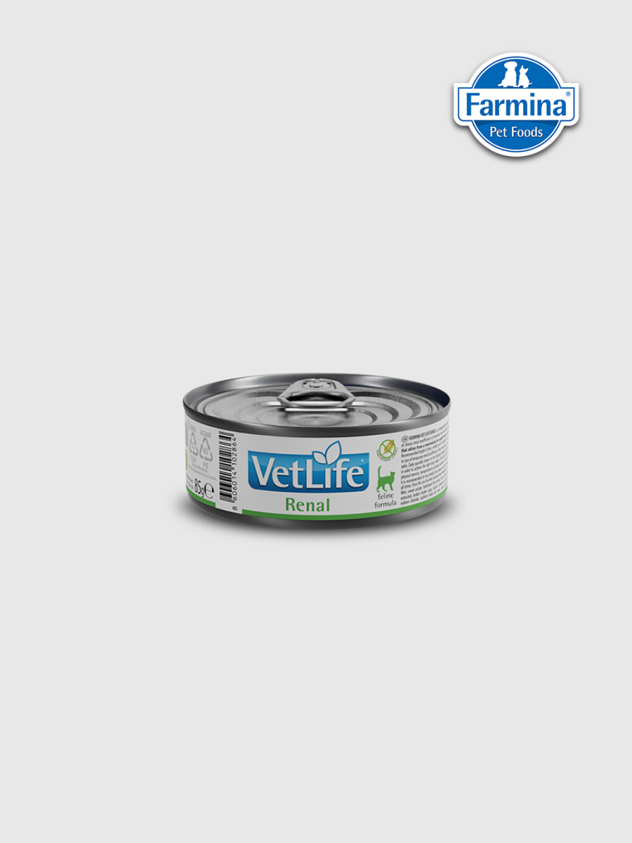 【法米納】VetLife 貓用天然處方主食罐｜腎臟配方