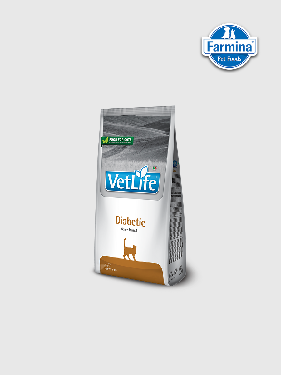 【法米納】VetLife 貓用天然處方飼料｜血糖管理配方