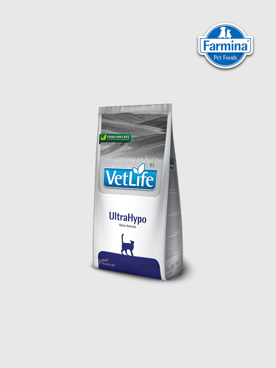 【法米納】VetLife 貓用天然處方飼料｜極低敏(水解蛋白)配方