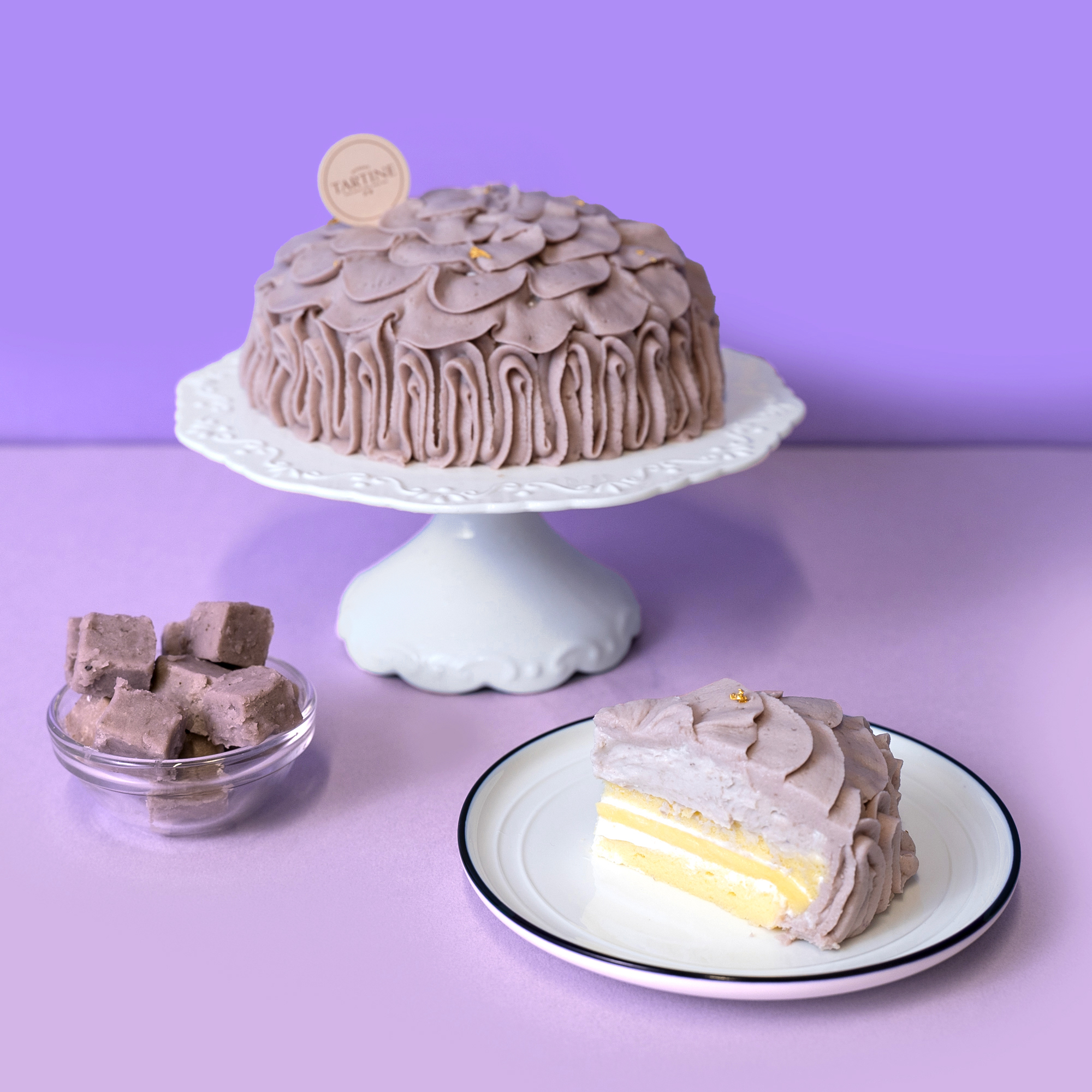 【限店取】芋泥蒙布朗 5吋【芋頭蛋糕/芋泥蛋糕/芋頭甜點/布丁】