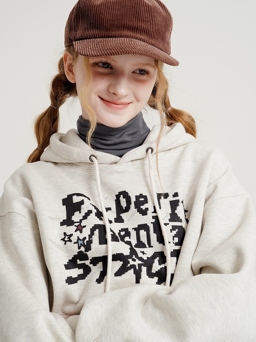 <預購> 韓國WV PROJECT Mental Stage💬刷毛帽T#帽踢