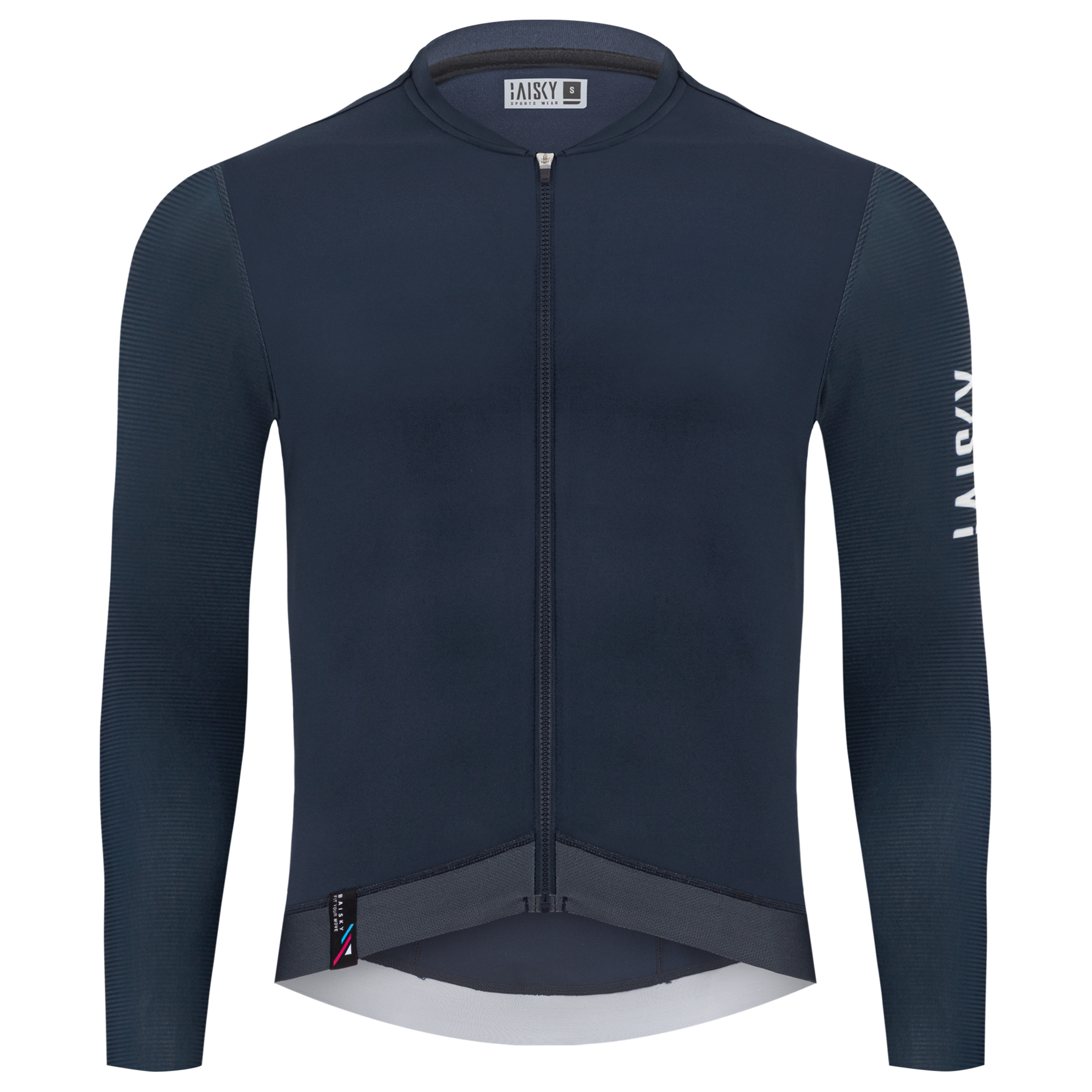 男款空力薄款長車衣  潔淨Ⅱ  深藍