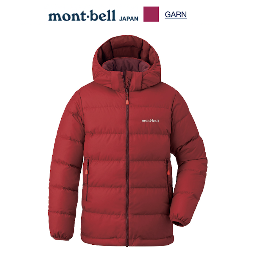 日本 Mont-Bell Travel Down Parka Kid's 兒童羽絨長身外套