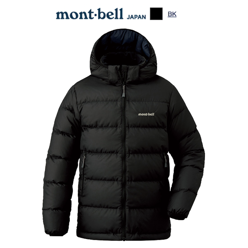 日本 Mont-Bell Travel Down Parka Kid's 兒童羽絨長身外套
