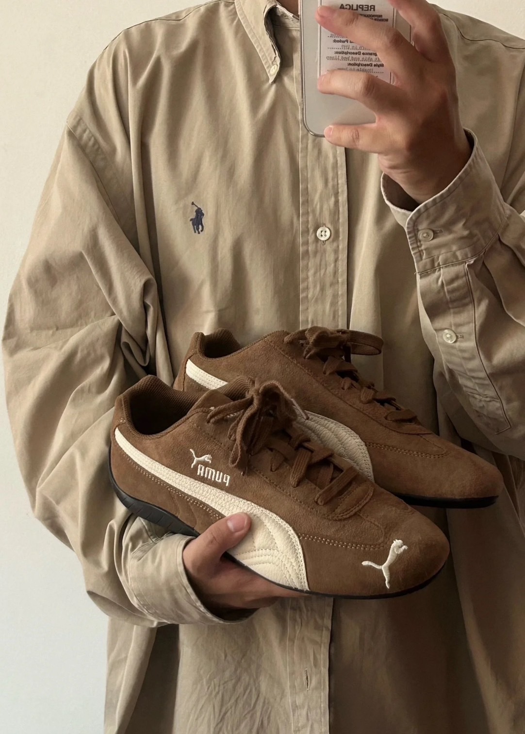 <這個價格要跳起來🦁> PUMA SPEEDCAT OG 賽車鞋  男女同款 摩卡棕