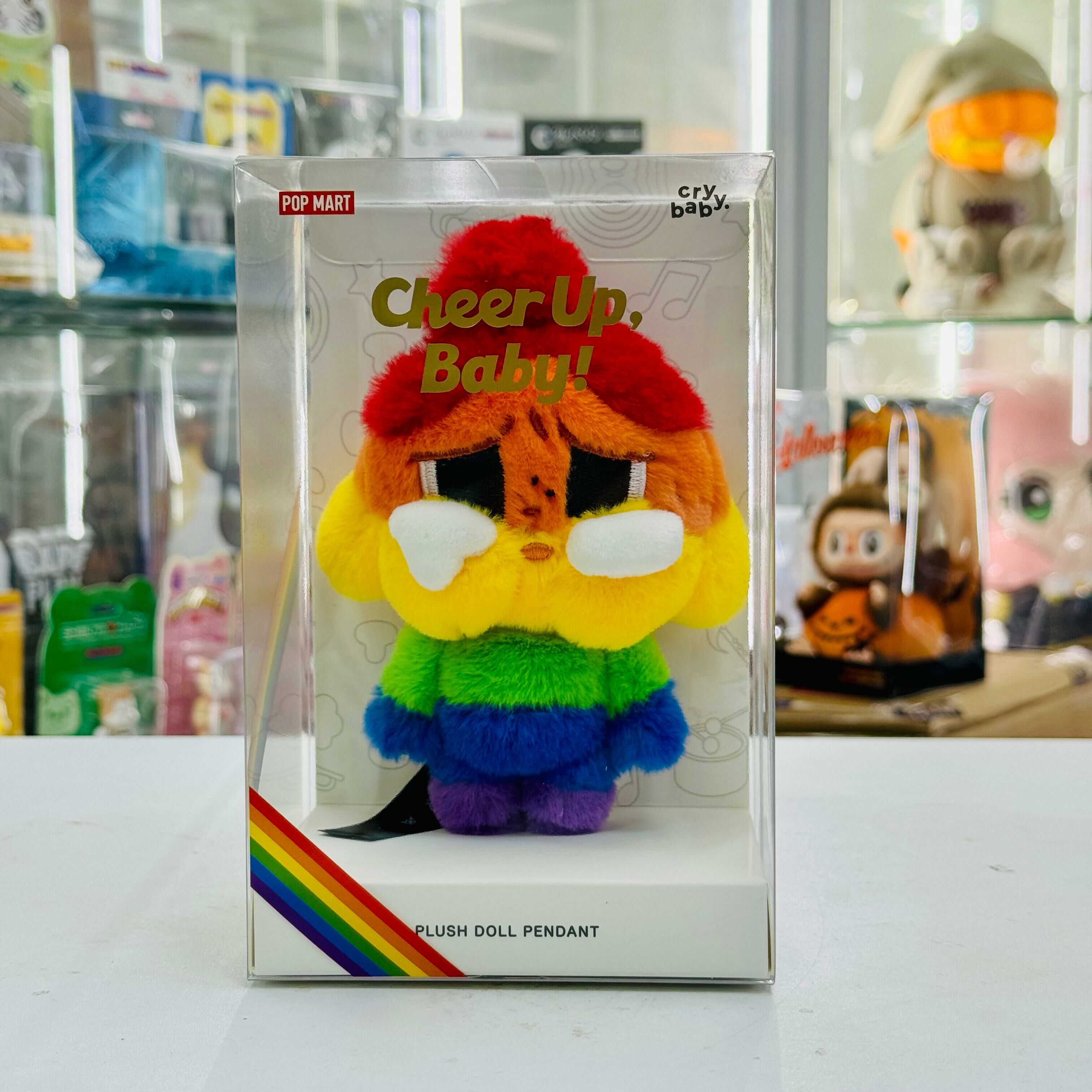 Cry Baby Rainbow Cheer Up Baby Keychain(popmart)