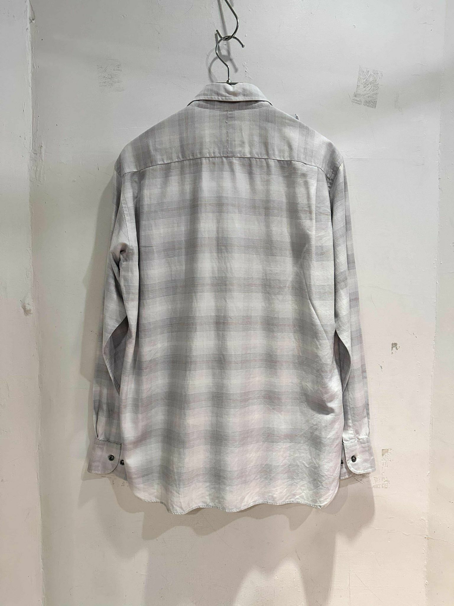 90-00's A.A.R (Yohji Design Studio)Shadow Check L/S Shirt