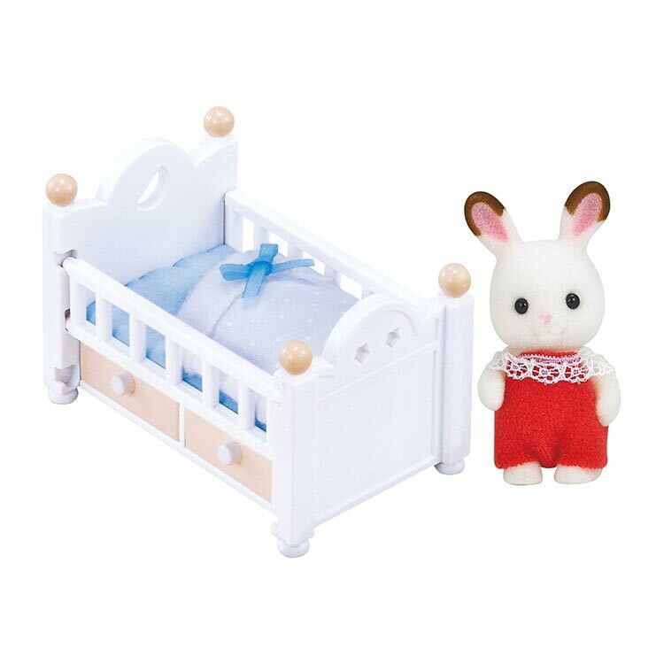 Sylvanian Families 森林家族 朱古力兔BB 與 傢俱
