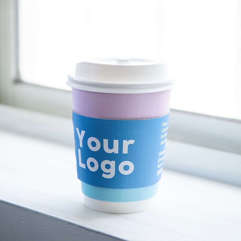 【少量訂製】冷熱共用瓦楞杯套