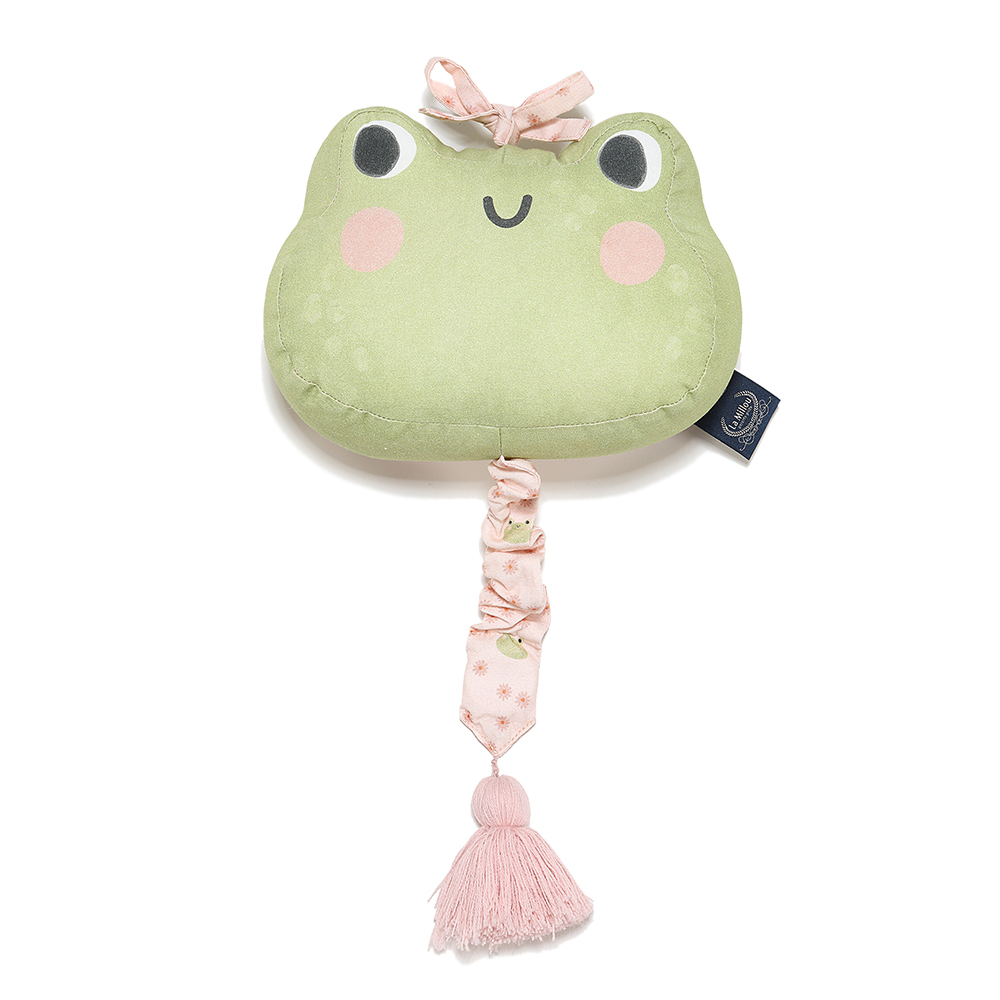 La Millou波蘭 造型音樂盒｜雨點荷葉蛙