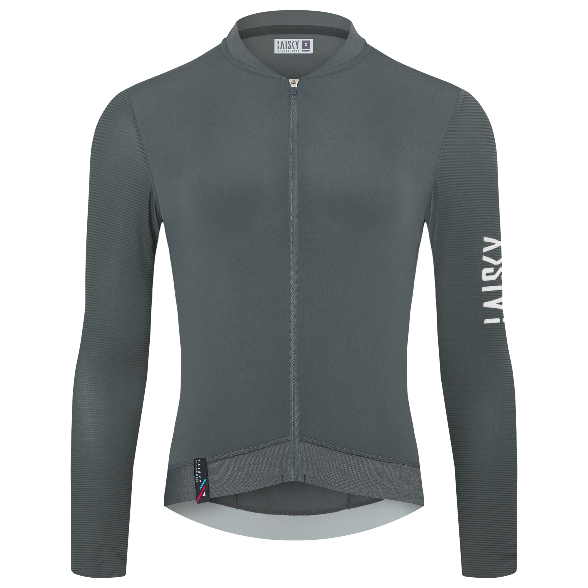 女款空力薄款長車衣 潔淨Ⅱ 深灰