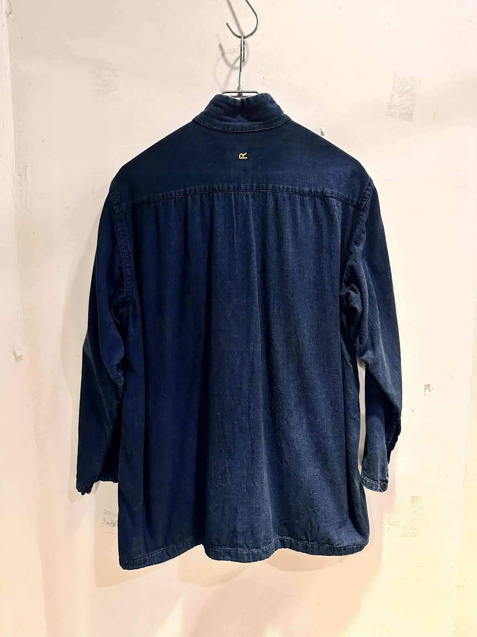 45RPM Indigo Cotton Pullover Work Jacket Made in Japan #1