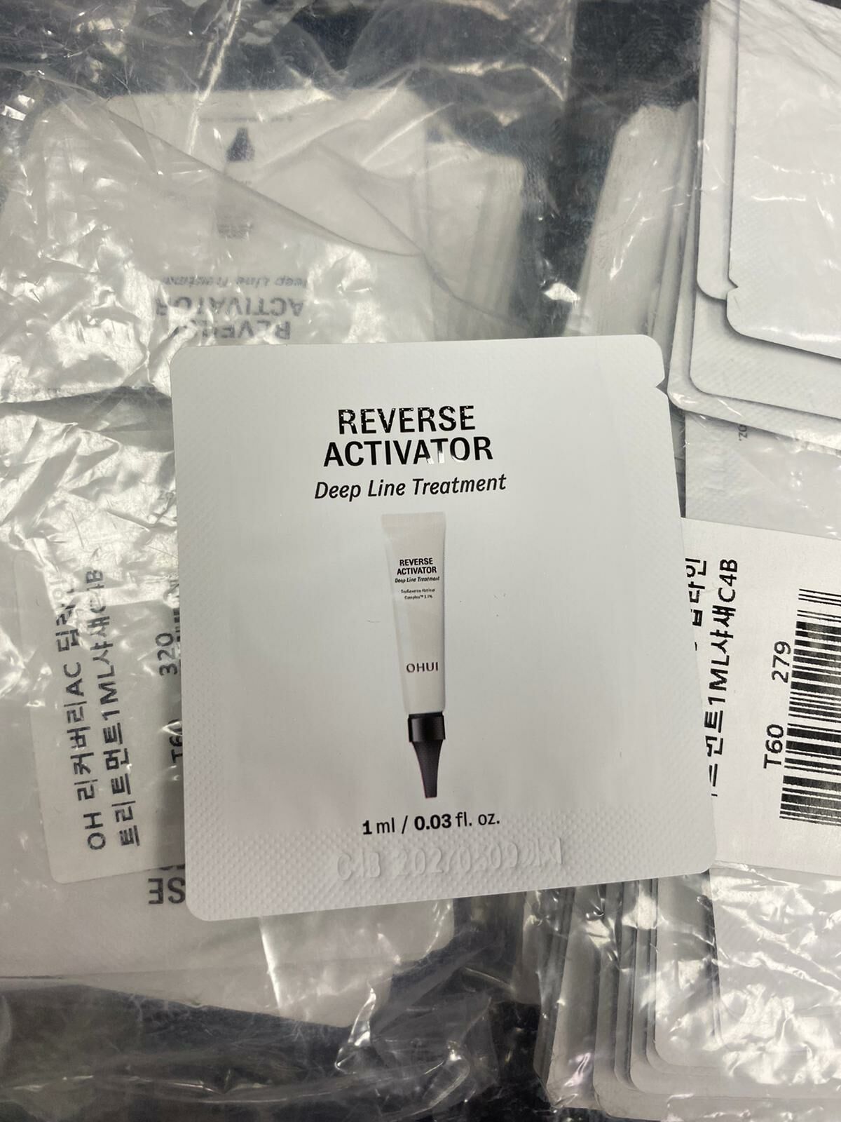 韓國OHUI歐蕙賦源煥活淡紋修護霜1ml x 60pcs W106