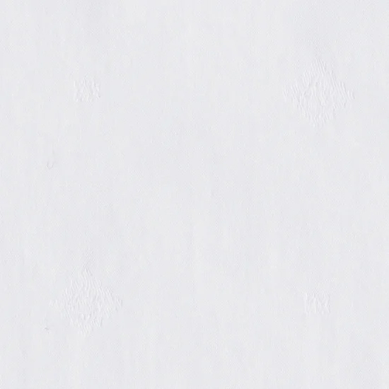 白色緹花純棉手巾