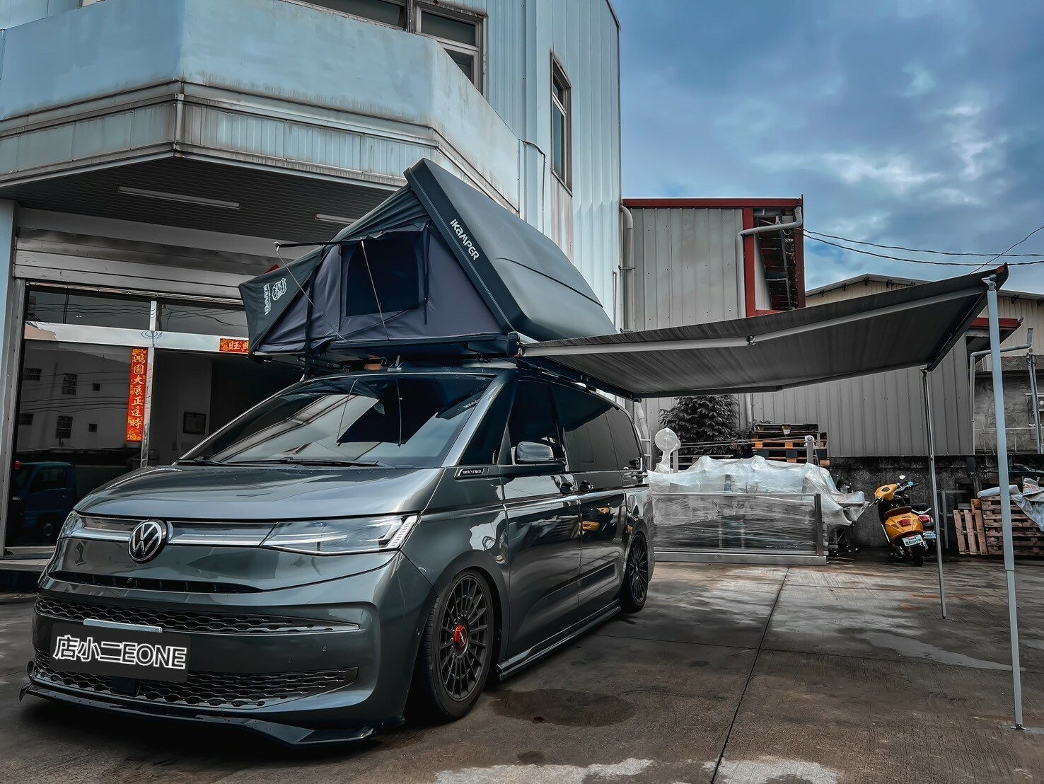 車邊帳 FIAMMA F45S 300 ( VW-最新款-T7 T6 T5 )