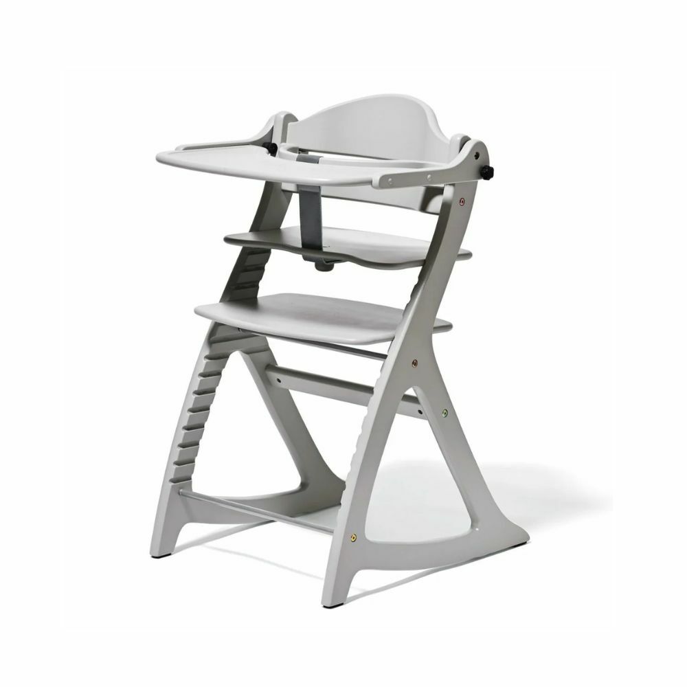 Yamatoya Sukusuku GL Baby Highchair w/Safety Belt - Grey