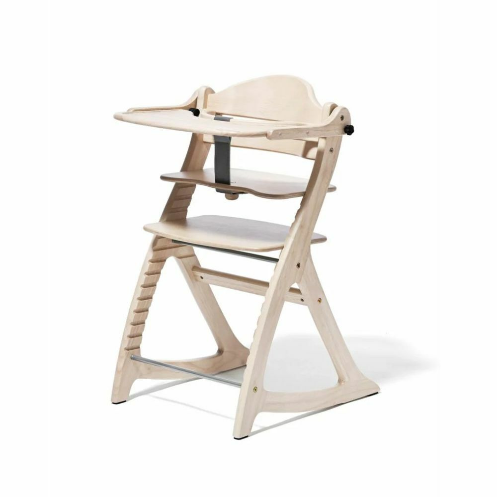 Yamatoya Sukusuku GL Baby Highchair w/Safety Belt - Whitewash