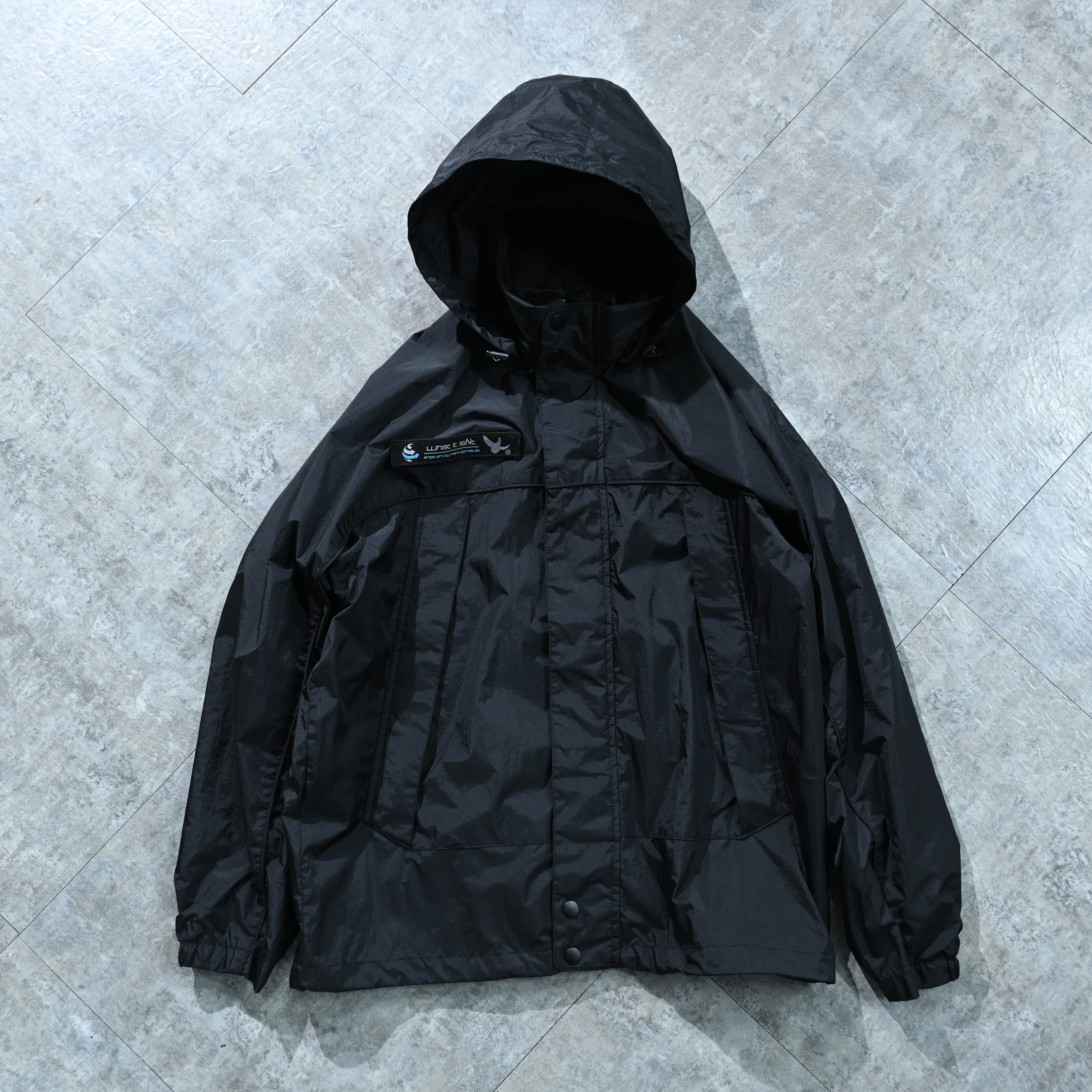 (What it isNt) ART BY MARK GONZALES x Stylexx 10th anniversary Nylon Sailing Jacket