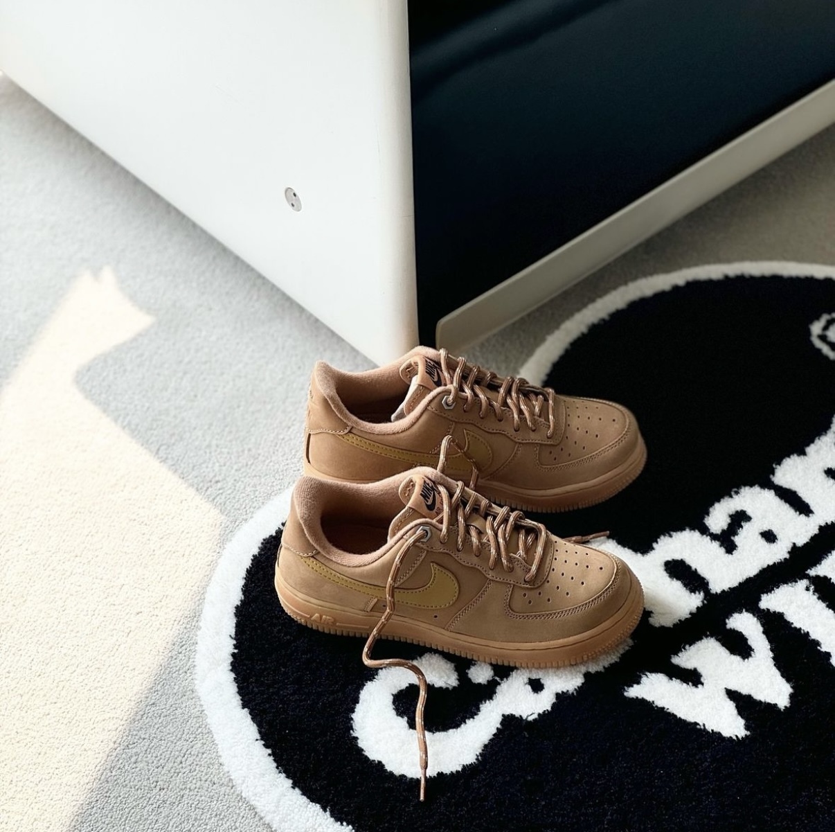 Nike Air Force 1 AF1 卡其色 淺棕色 麂皮 女款 成人款 FZ7372-200/預購