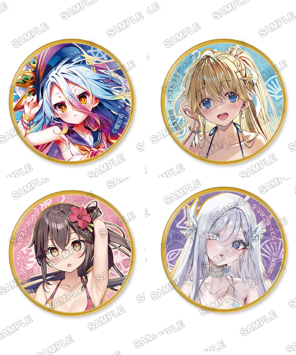 預購-MF文庫J夏之學園祭2024 全新繪製 島嶼紀念徽章 系列 【日本進口精品】