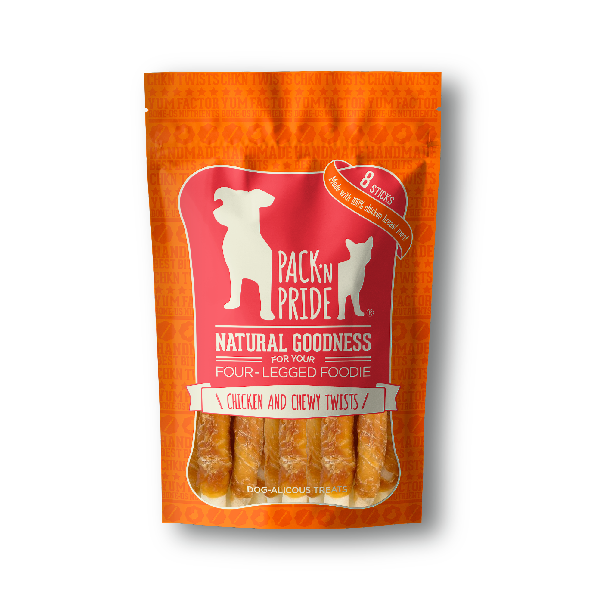 PNR90008- 雞肉扭扭棒 (90g) 狗小食