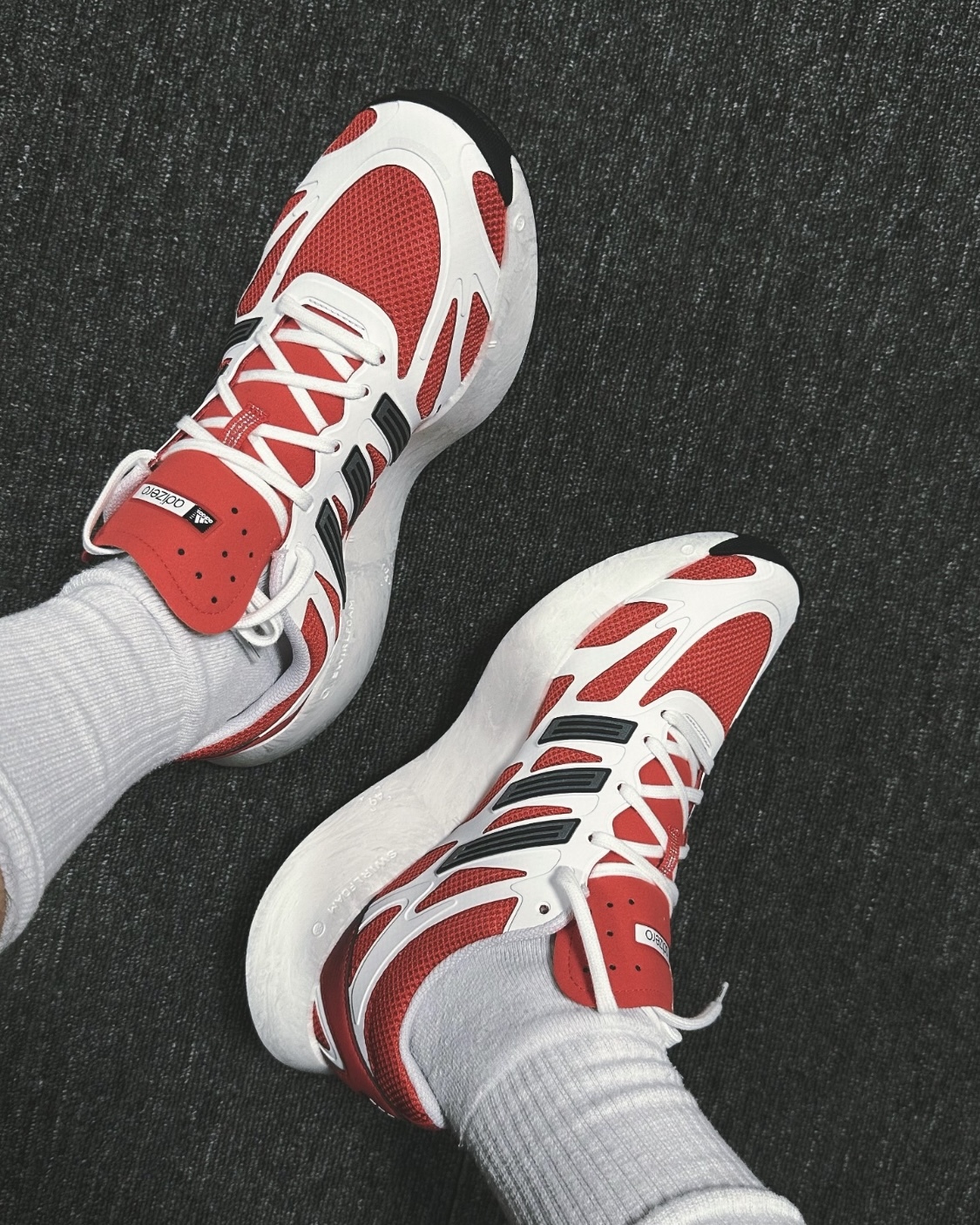 【Focus Store】預購 Adidas Adizero Aruku "White Pure Ruby" 紅白 JI0308