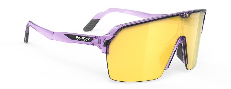 義大利Rudy Project SPINSHIELD AIR 太陽眼鏡 可配近視內視鏡/果凍透明紫CRYSTAL LILAC GLOSS
