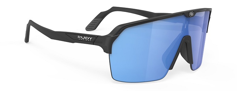 義大利Rudy Project SPINSHIELD AIR 太陽眼鏡 可配近視內視鏡/消光黑框BLACK MATTE