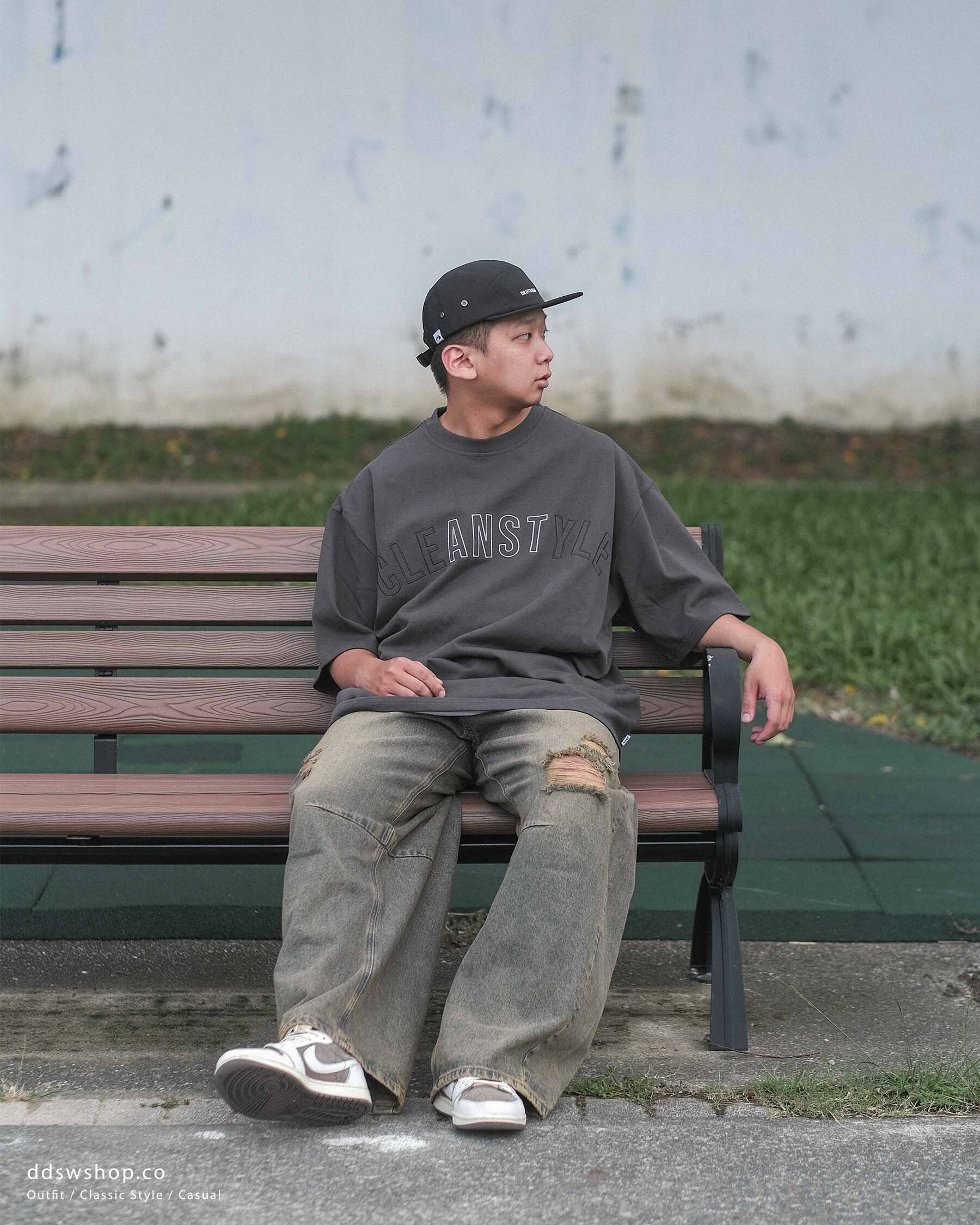 "現貨" ANST CLEANSTYLE of ANST TEE/深灰 AD16.R